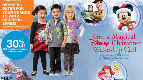 Kmart Disney 'Character Wake-Up Call' Feature