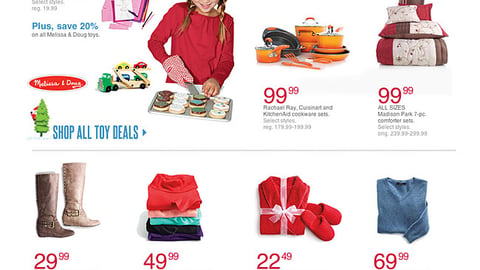 Kohl's 'Dream Receipt' Banner Ad