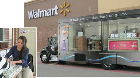 Lysol Touch of Foam Mobile Spa Tour