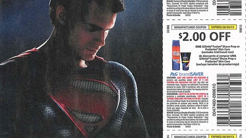 Gillette 'Man of Steel' FSI