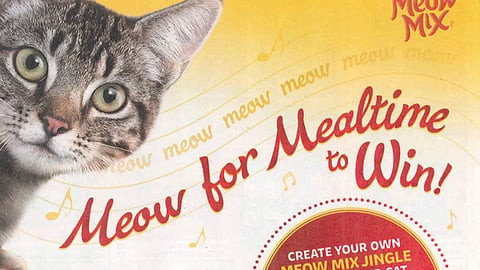 Meow Mix 'Meow for Mealtime' FSI