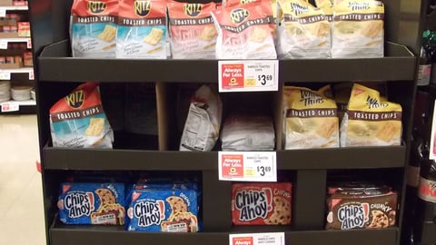 Nabisco '1D VIP' Pallet Display