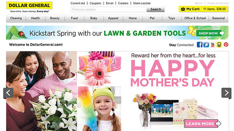 Dollar General 'Happy Mother's Day' Carousel Ad