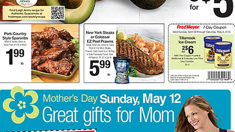 Fred Meyer 'Great Gifts for Mom' Feature