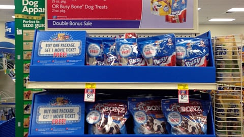 Purina 'Movie Ticket' Shelf Trays