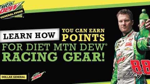 'Dew General Store' Dollar General Banner Ad