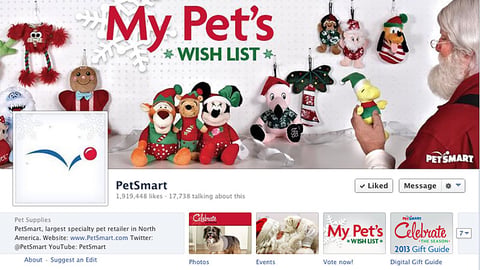 PetSmart 'My Pet's Wish List' Facebook Cover