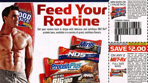 Met-Rx 'Get Back to Being Your Best' FSI