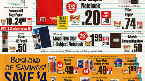ShopRite Newell Rubbermaid 'Busload of Savings' Feature