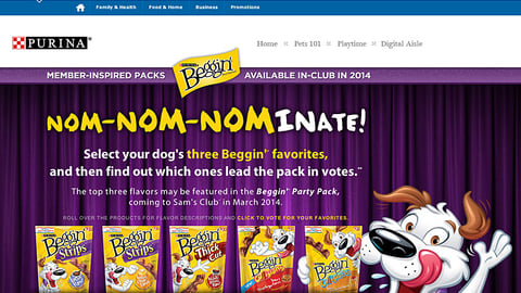 Sam's Club Beggin' Brand Showcase