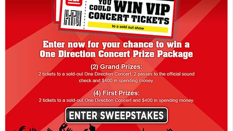 Winn-Dixie Nabisco 'One Direction' Facebook Tab
