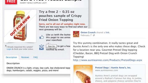 Loeb's Onion Crunch Facebook Page