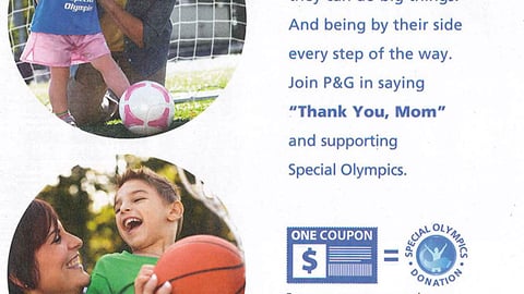 P&G Special Olympics FSI