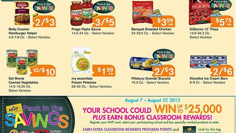 Food Lion 'Pack in the Savings' Feature