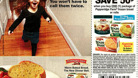 Pepperidge Farm Texas Toast FSI
