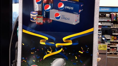 PepsiCo Walgreens Super Bowl Poster