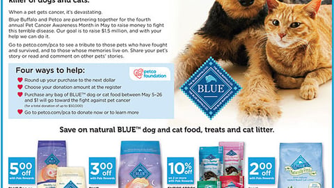 Petco Blue Buffalo 'Pet Cancer' Feature