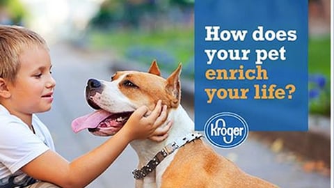 Kroger 'National Pet Month' Facebook Update