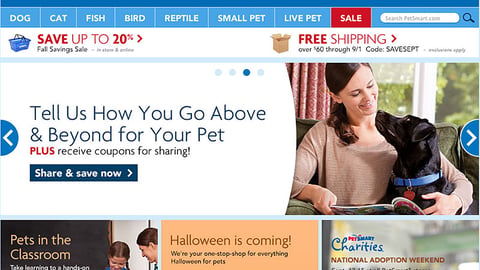 PetSmart 'Pets in the Classroom' Display Ad