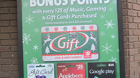 Speedway Gift Card Incentive Poster