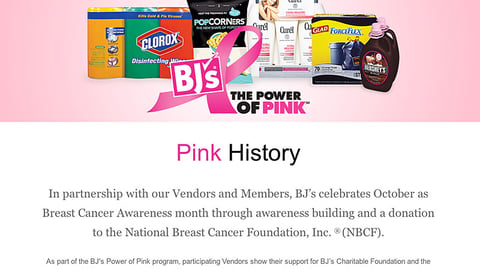 BJ's 'Power of Pink' Home Page