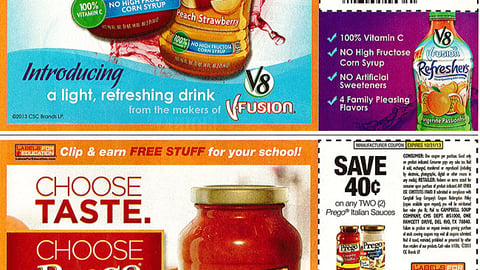 Campbell Soup 'Labels for Education' FSIs