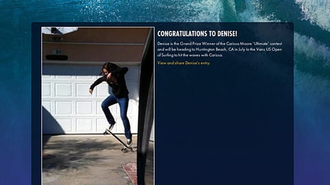 Red Bull 'Ultimate Challenge' Promotional Page