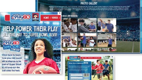 Quaker 'NFL Play 60' Digital Marketing