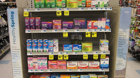 Rite Aid 'Healthy Spring' Endcap