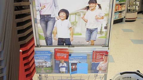Rite Aid 'Allergy Symptoms' Circular Rack Header