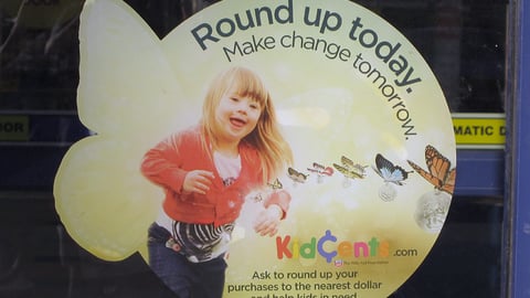 Rite Aid 'KidCents' Window Cling