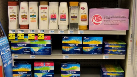 Rite Aid P&G 'Early Detection' Endcap