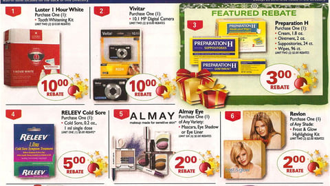 Rite Aid 'Single Check Rebates' Cover
