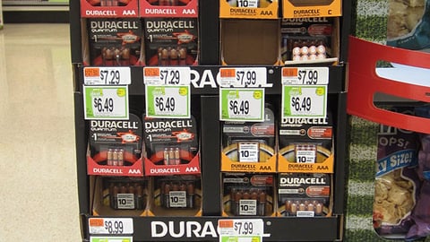 Duracell 'Power a Smile' Floorstand