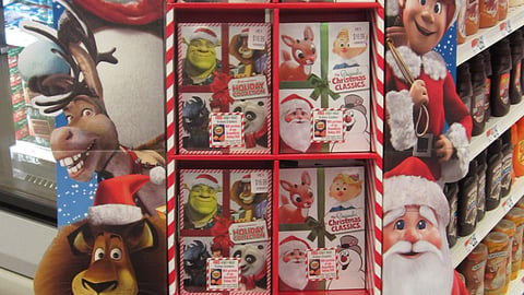 DreamWorks 'Holiday Fun' Incentive Shipper