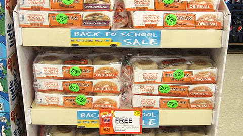 Friehofer's 'Back to School Sale' Floorstand