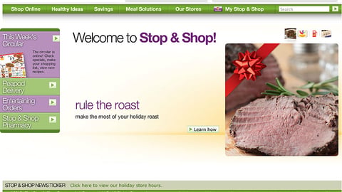 Stop & Shop 'Rule the Roast' Carousel Ad