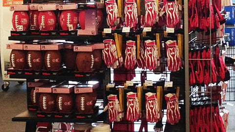 Sports Authority 'Sport Your Pink' Freestanding Dispay