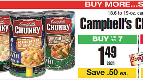ShopRite Campbell's Chunky 'Commemorative Can' Feature