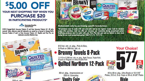 ShopRite Georgia-Pacific 'Get Ready for GameDay' Feature