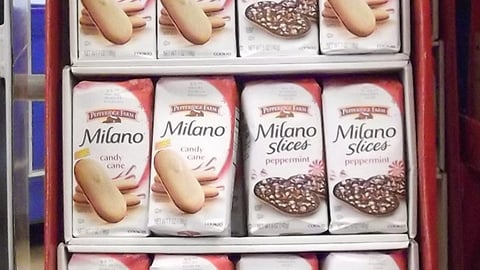 Pepperidge Farm Cookies Holiday Shipper