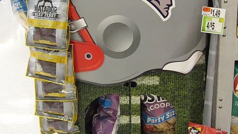 Tostitos 'Back the Pats' Side Panel