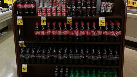 Coca-Cola Safeway 'Red Dress' Rack Header