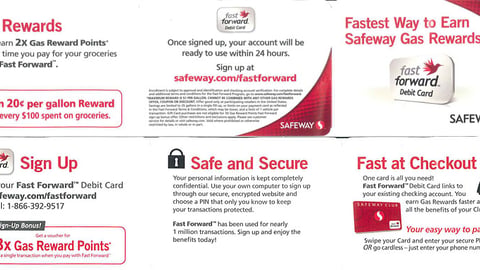 Safeway Fast Forward Take-One