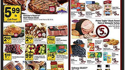 Safeway 'Free' Front-Page Feature