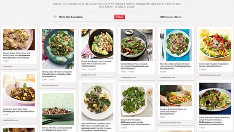 Whole Kids Foundation 'Salad Bar Nation' Pinterest Board