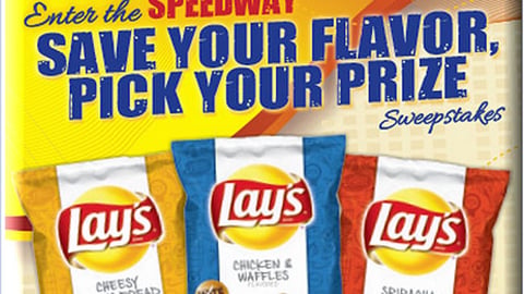 Speedway Lay's 'Save Your Flavor' Facebook Update