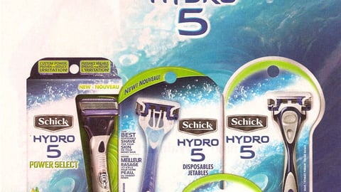 Schick Hydro 5 Walmart FSI