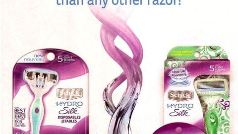 Schick Hydro Silk Walmart FSI