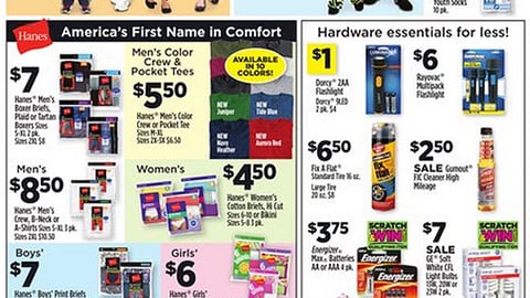 Dollar General 'Scratch & Win' Feature